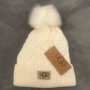 Brand New White/Cream UGG Hat!